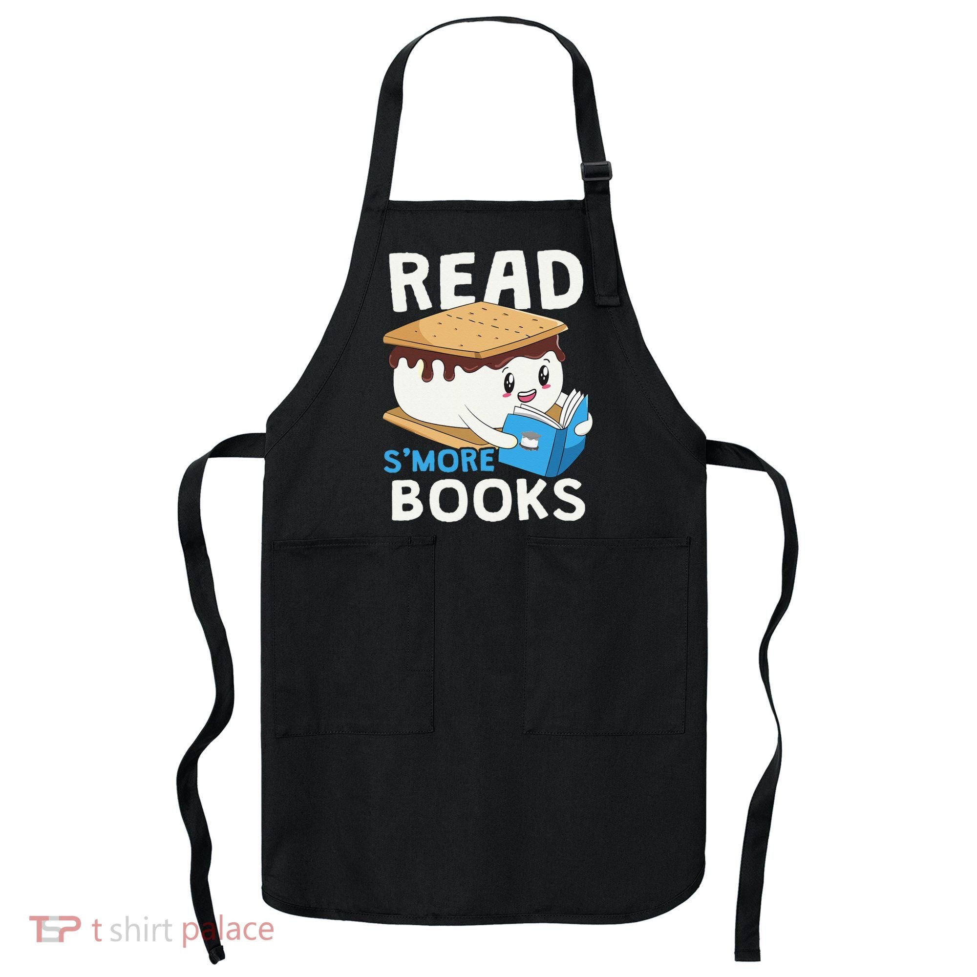Read Smore Books Camping Bookworm Cute Librarian Smores Apron