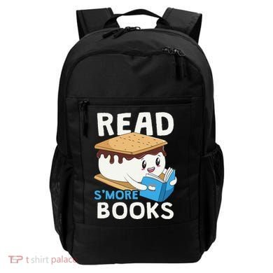 Read Smore Books Camping Bookworm Cute Librarian Smores Backpack