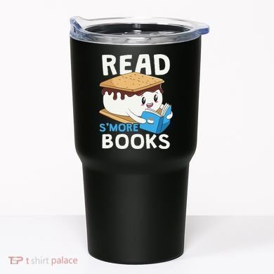 Read Smore Books Camping Bookworm Cute Librarian Smores Tumbler