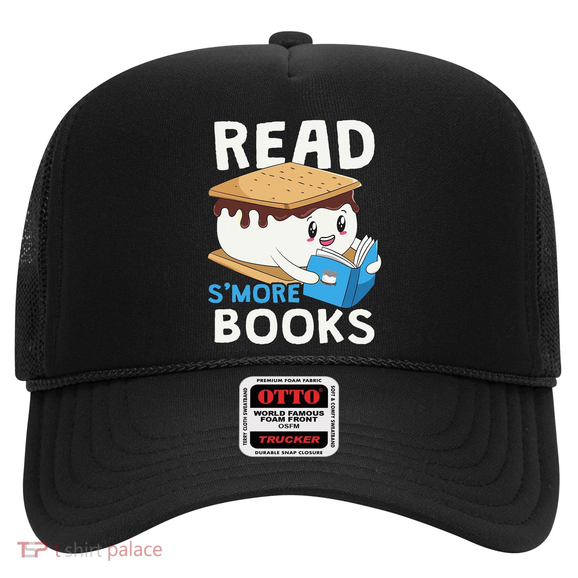 Read Smore Books Camping Bookworm Cute Librarian Smores Hat