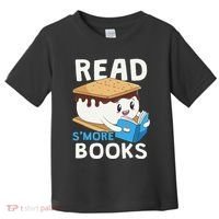 Read Smore Books Camping Bookworm Cute Librarian Smores Toddler T-Shirt thumb 0
