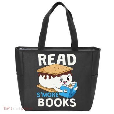 Read Smore Books Camping Bookworm Cute Librarian Smores Tote Bag