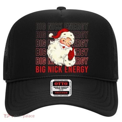 Retro Santa Big Nick Energy Vintage Christmas Gift Hat