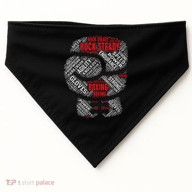 Rock Steady Boxing Glove ParkinsonS USA-Made Doggie Bandana