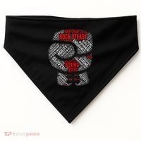 Rock Steady Boxing Glove ParkinsonS USA-Made Doggie Bandana thumb 0