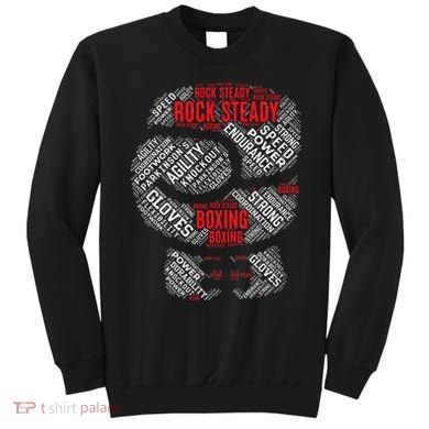 Rock Steady Boxing Glove ParkinsonS Sweatshirt