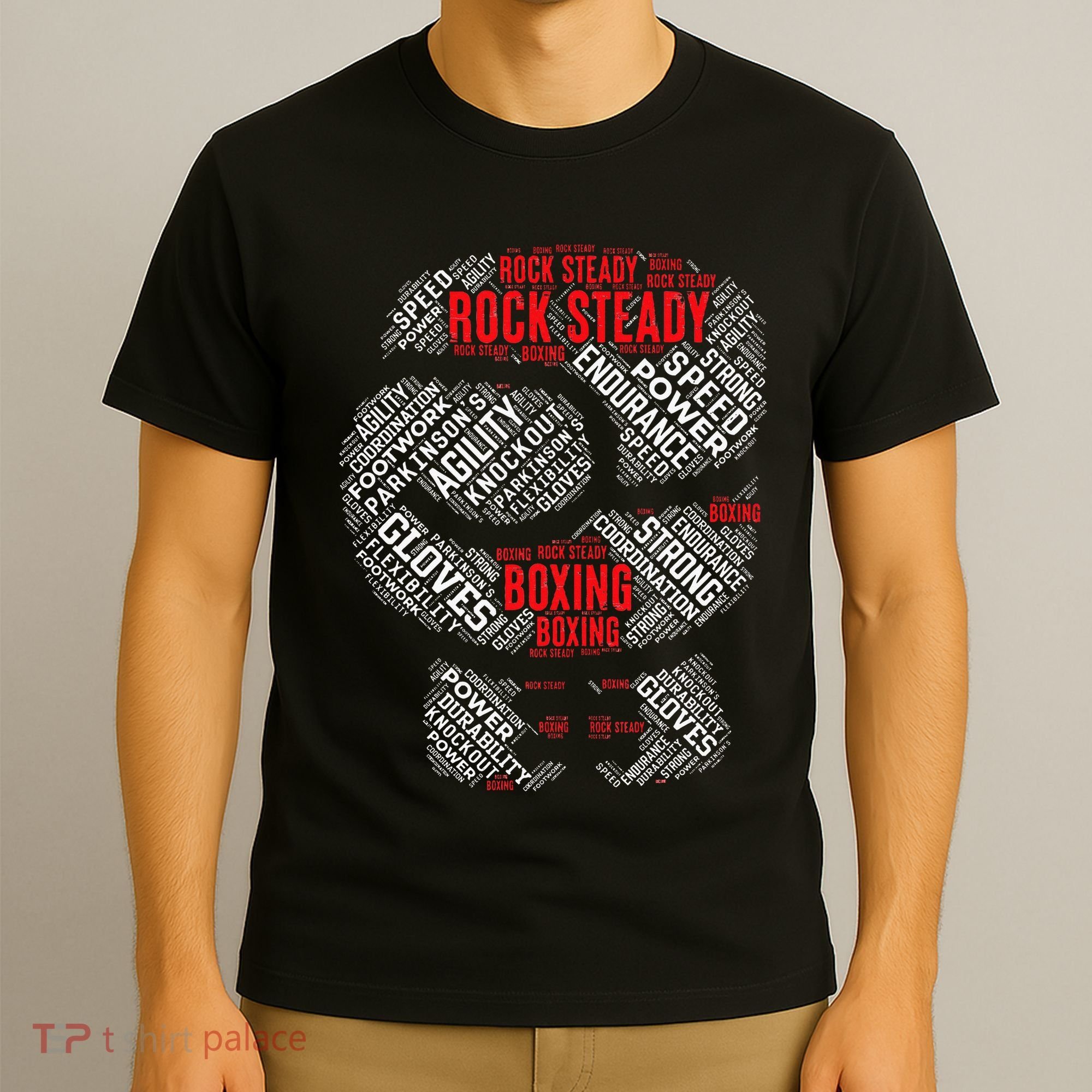 Rock Steady Boxing Glove ParkinsonS T-Shirt