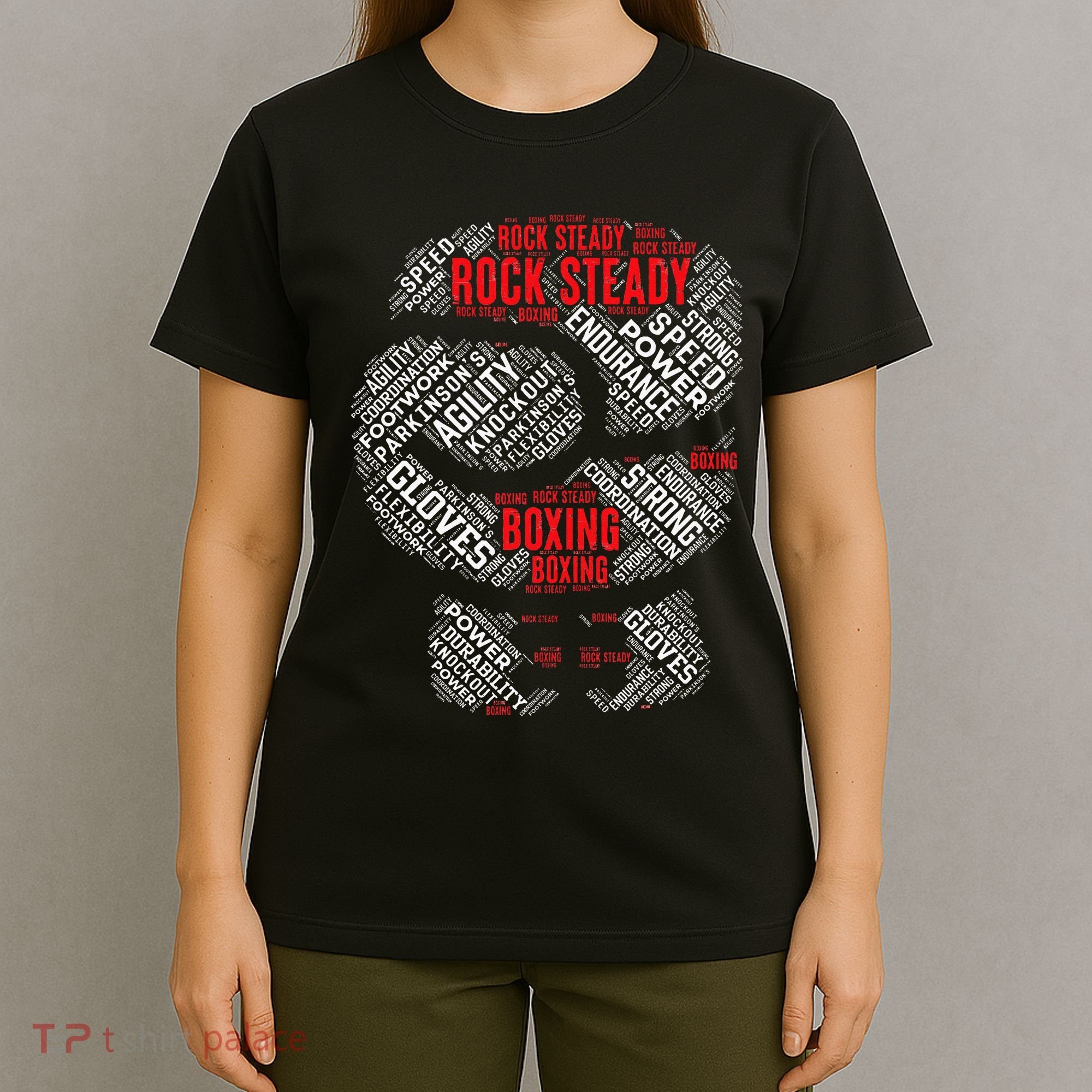 Rock Steady Boxing Glove ParkinsonS T-Shirt