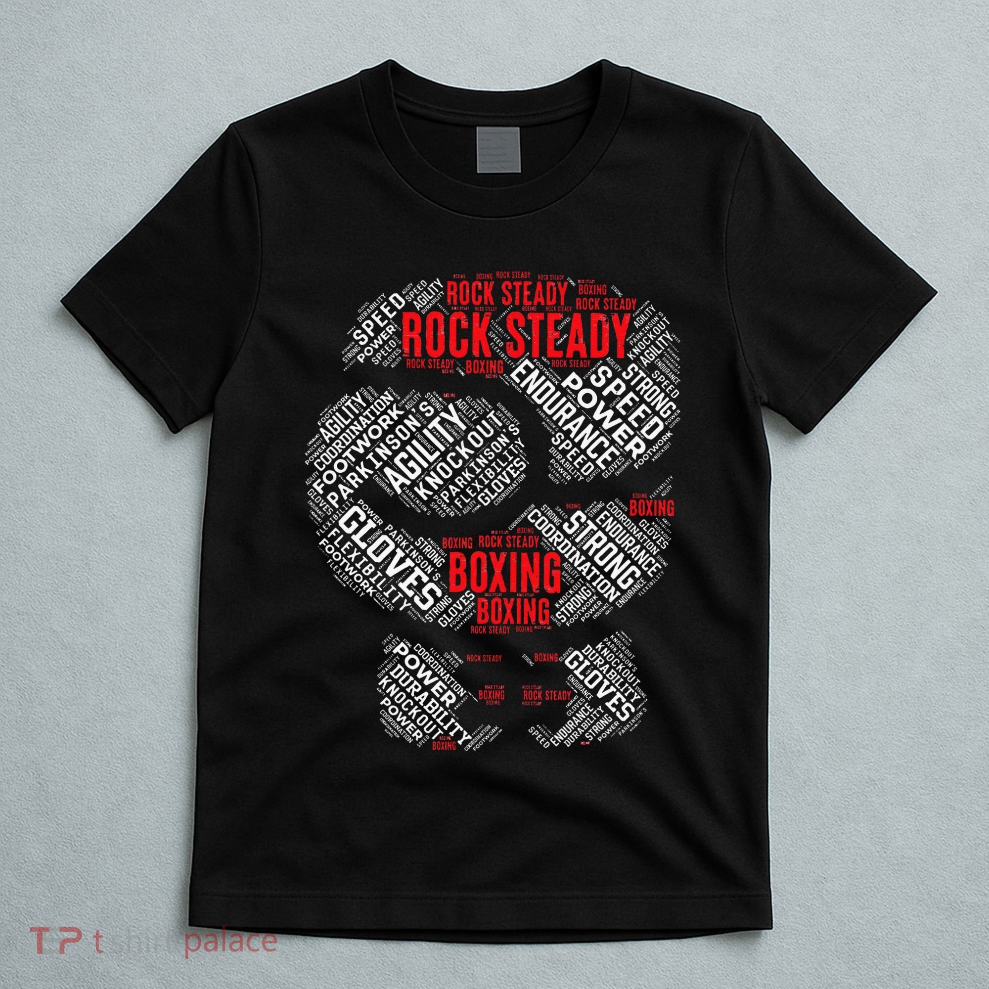 Rock Steady Boxing Glove ParkinsonS T-Shirt