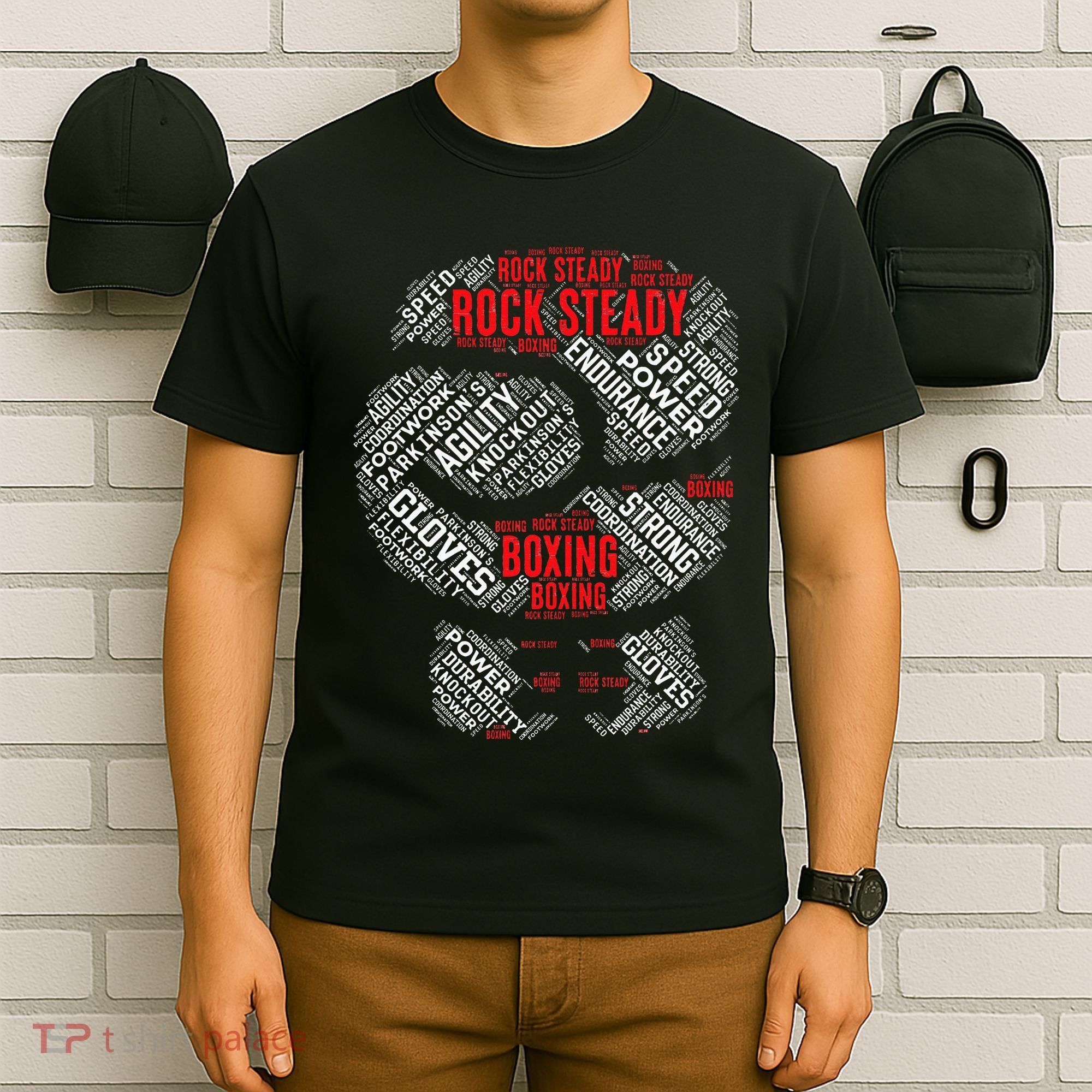 Rock Steady Boxing Glove ParkinsonS T-Shirt