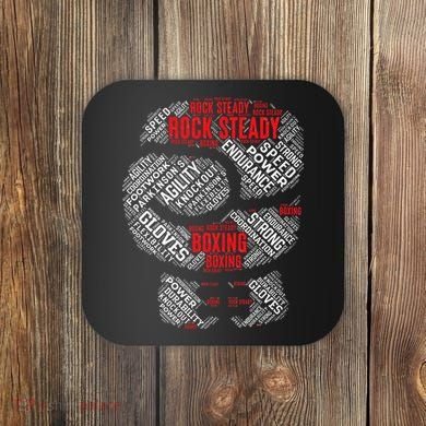 Rock Steady Boxing Glove ParkinsonS Coaster