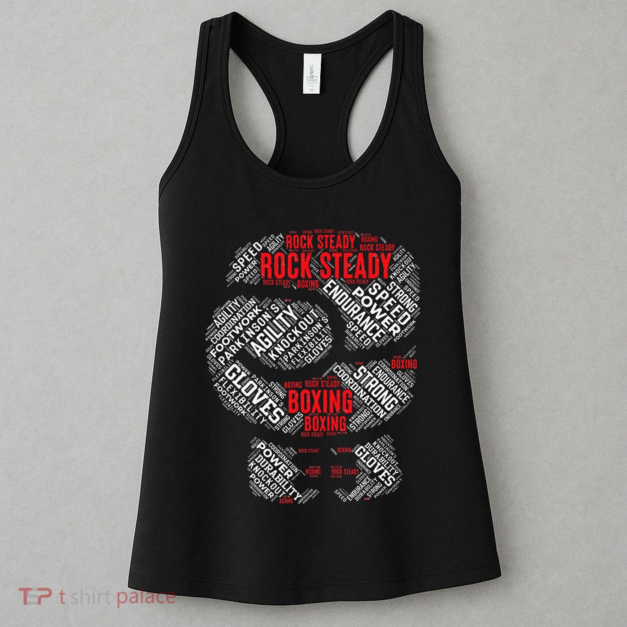 Rock Steady Boxing Glove ParkinsonS Women's Tank Top