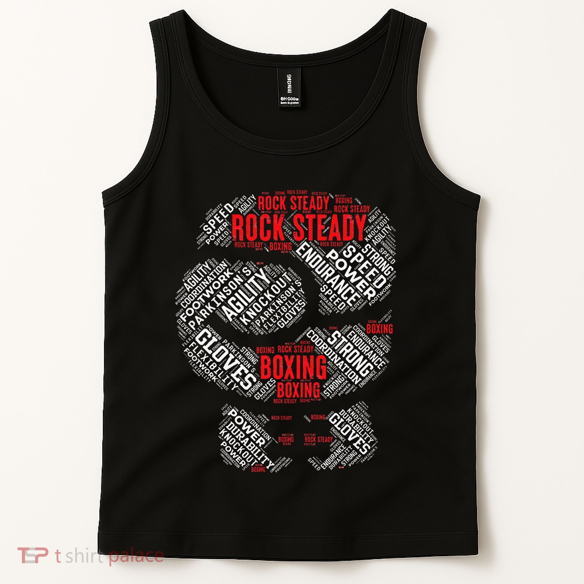 Rock Steady Boxing Glove ParkinsonS Tank Top