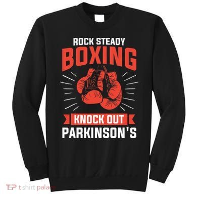 Rock Steady Boxing Knock Out Parkinson's Boxer Sweatshirt