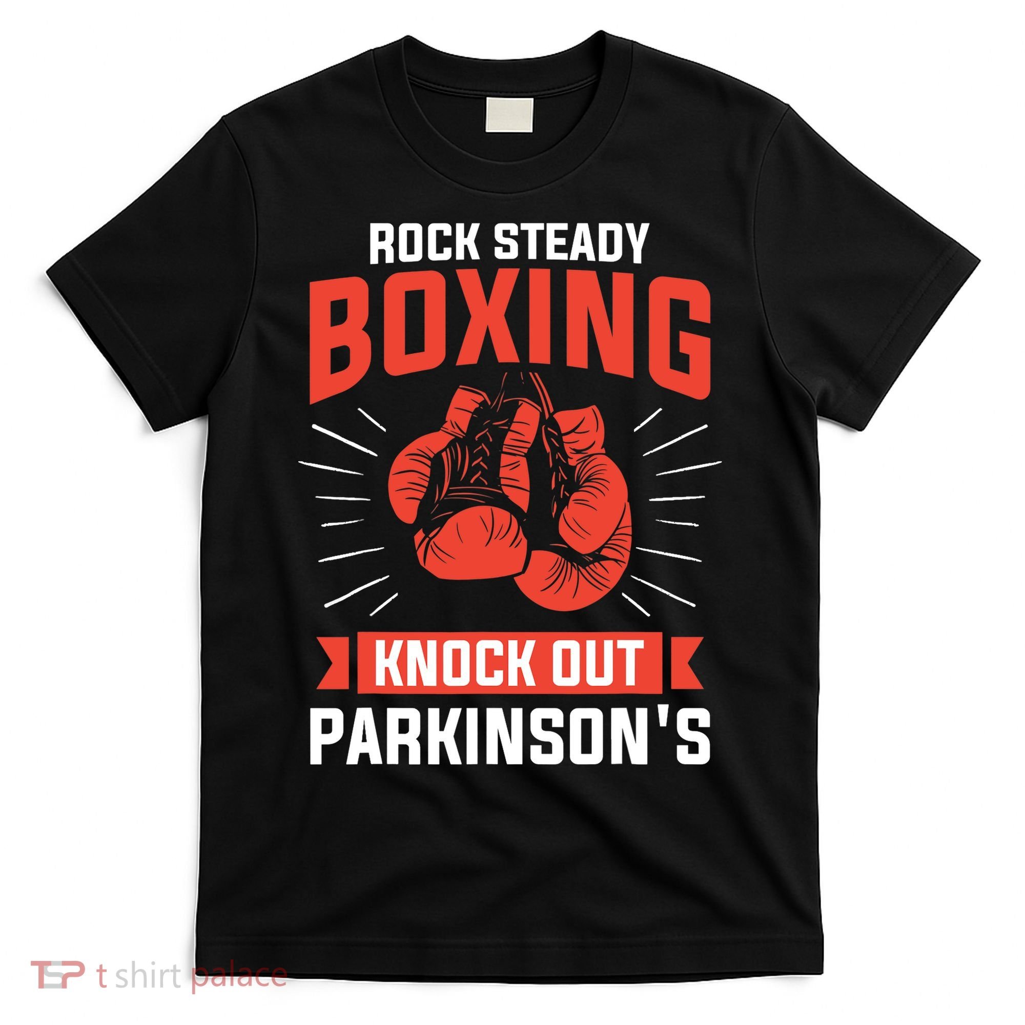 Rock Steady Boxing Knock Out Parkinson's Boxer T-Shirt