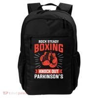 Rock Steady Boxing Knock Out Parkinson's Boxer Backpack thumb 0