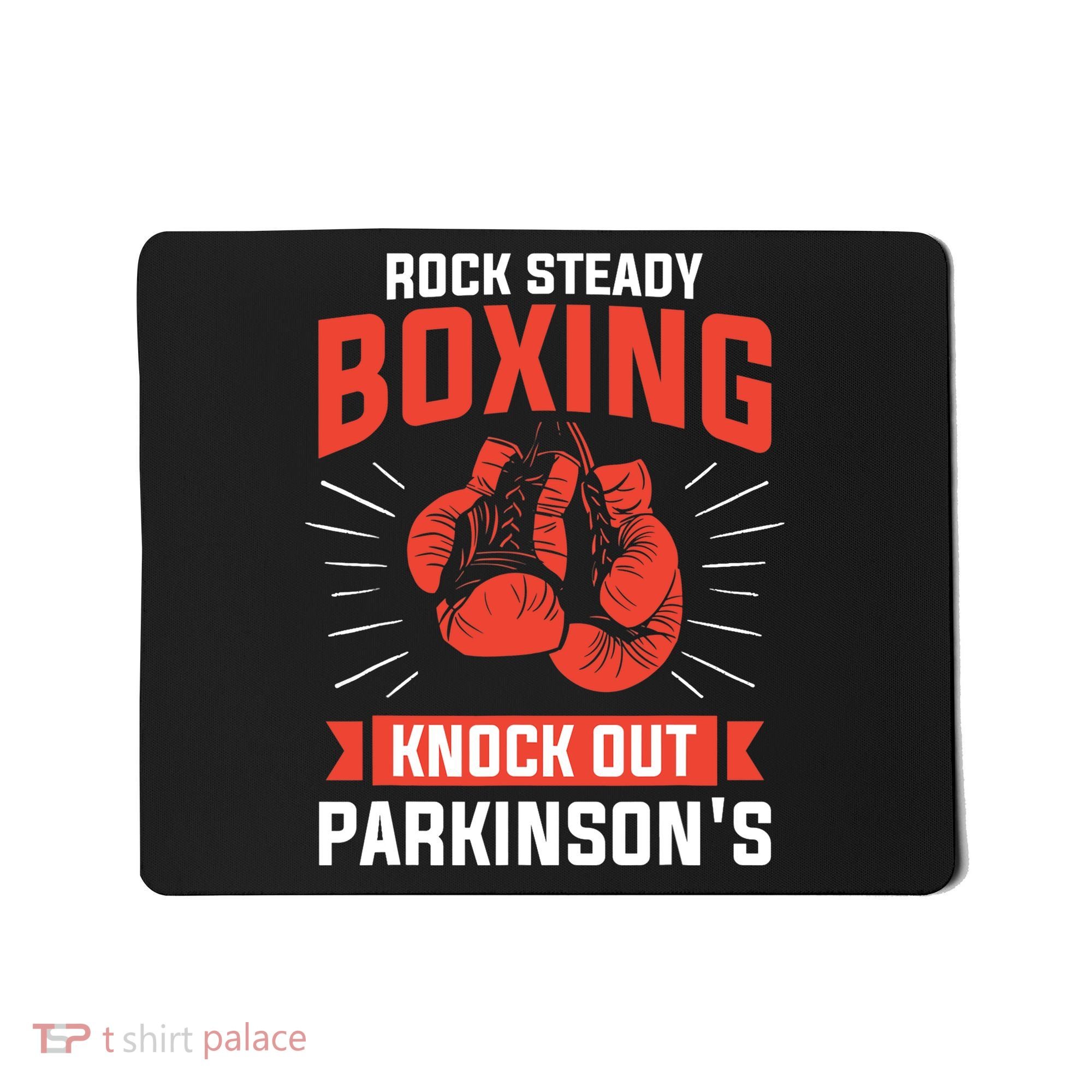 Rock Steady Boxing Knock Out Parkinson's Boxer Mousepad