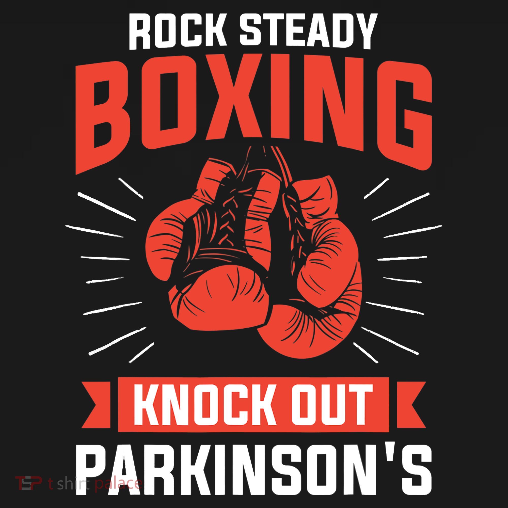 Rock Steady Boxing Knock Out Parkinson's Boxer Mousepad