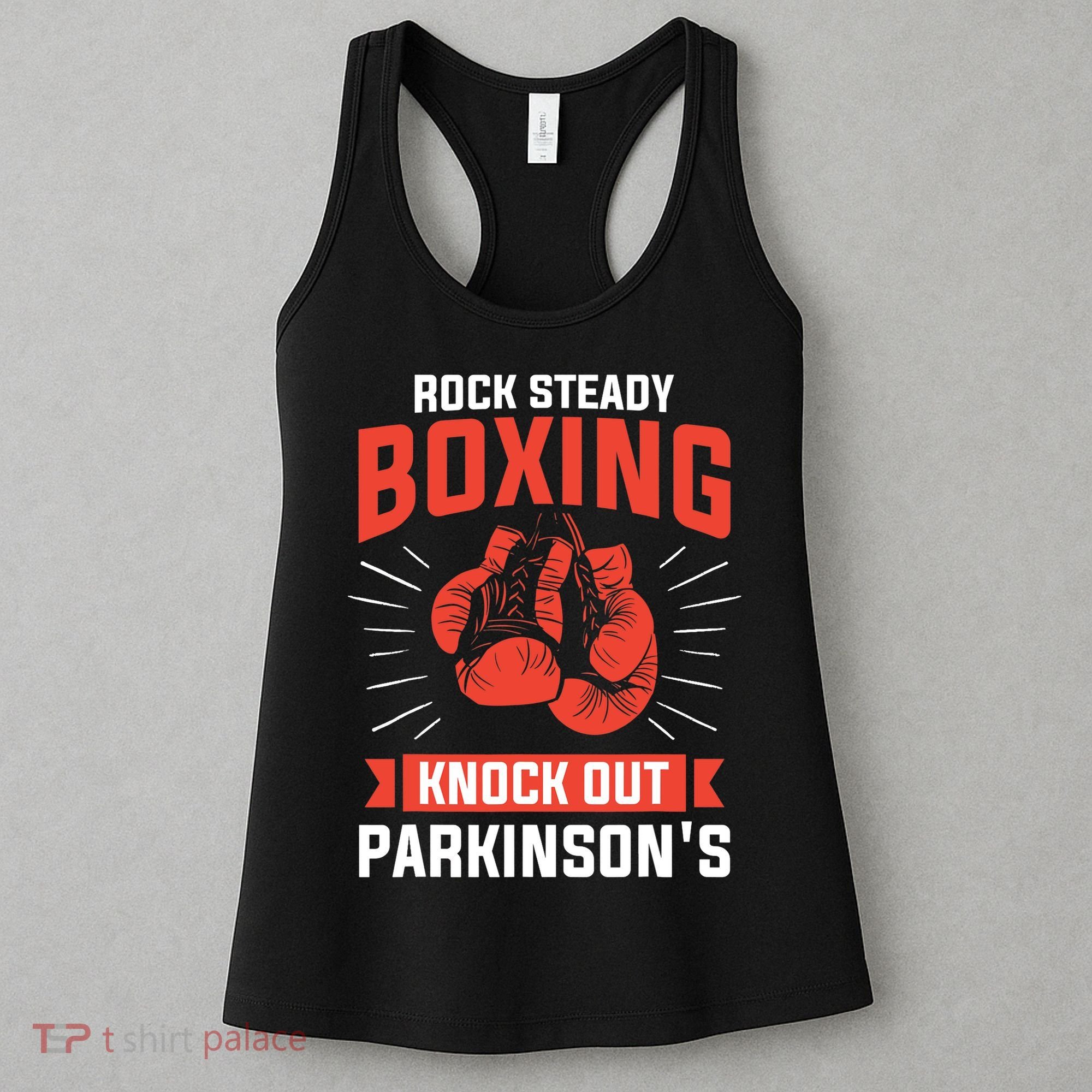 Rock Steady Boxing Knock Out Parkinson's Boxer Women's Tank Top