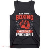 Rock Steady Boxing Knock Out Parkinson's Boxer Tank Top thumb 0