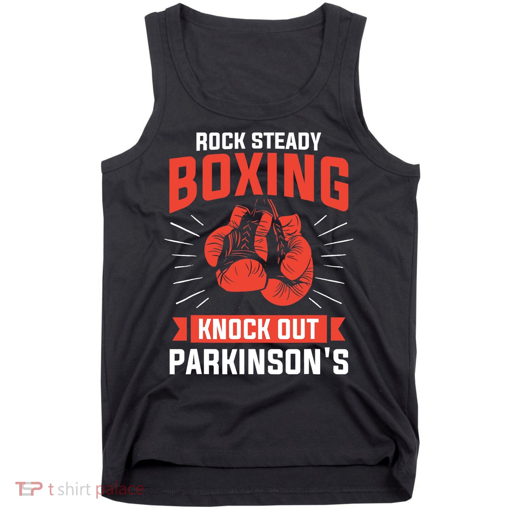 Rock Steady Boxing Knock Out Parkinson's Boxer Tank Top