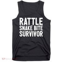 Rattle Snake Bite Survivor Rattlesnake Hospital Tank Top thumb 0