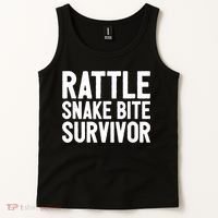Rattle Snake Bite Survivor Rattlesnake Hospital Tank Top thumb 2