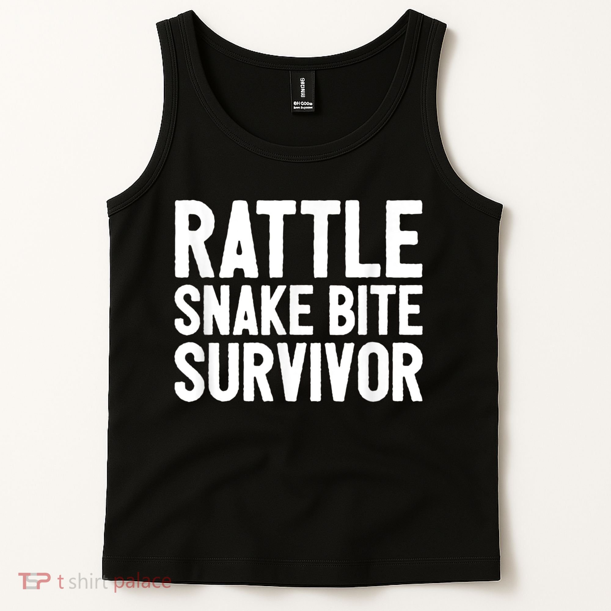 Rattle Snake Bite Survivor Rattlesnake Hospital Tank Top