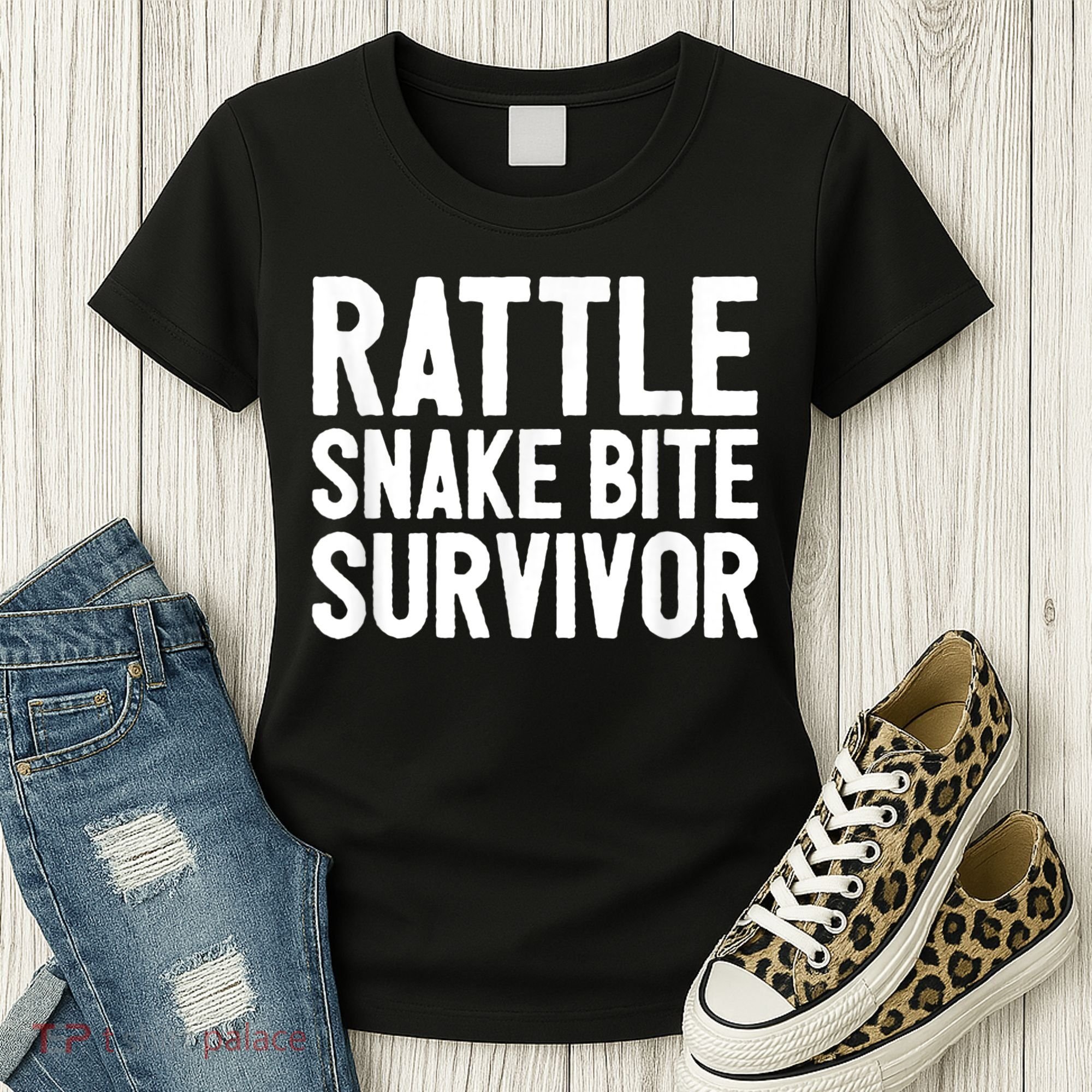 Rattle Snake Bite Survivor Rattlesnake Hospital Women's T-Shirt