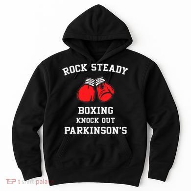 Rock Steady Boxing Knock Out Parkinsons Hoodie