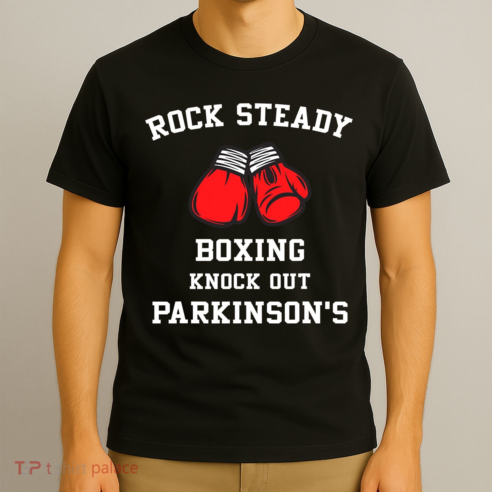 Rock Steady Boxing Knock Out Parkinsons T-Shirt