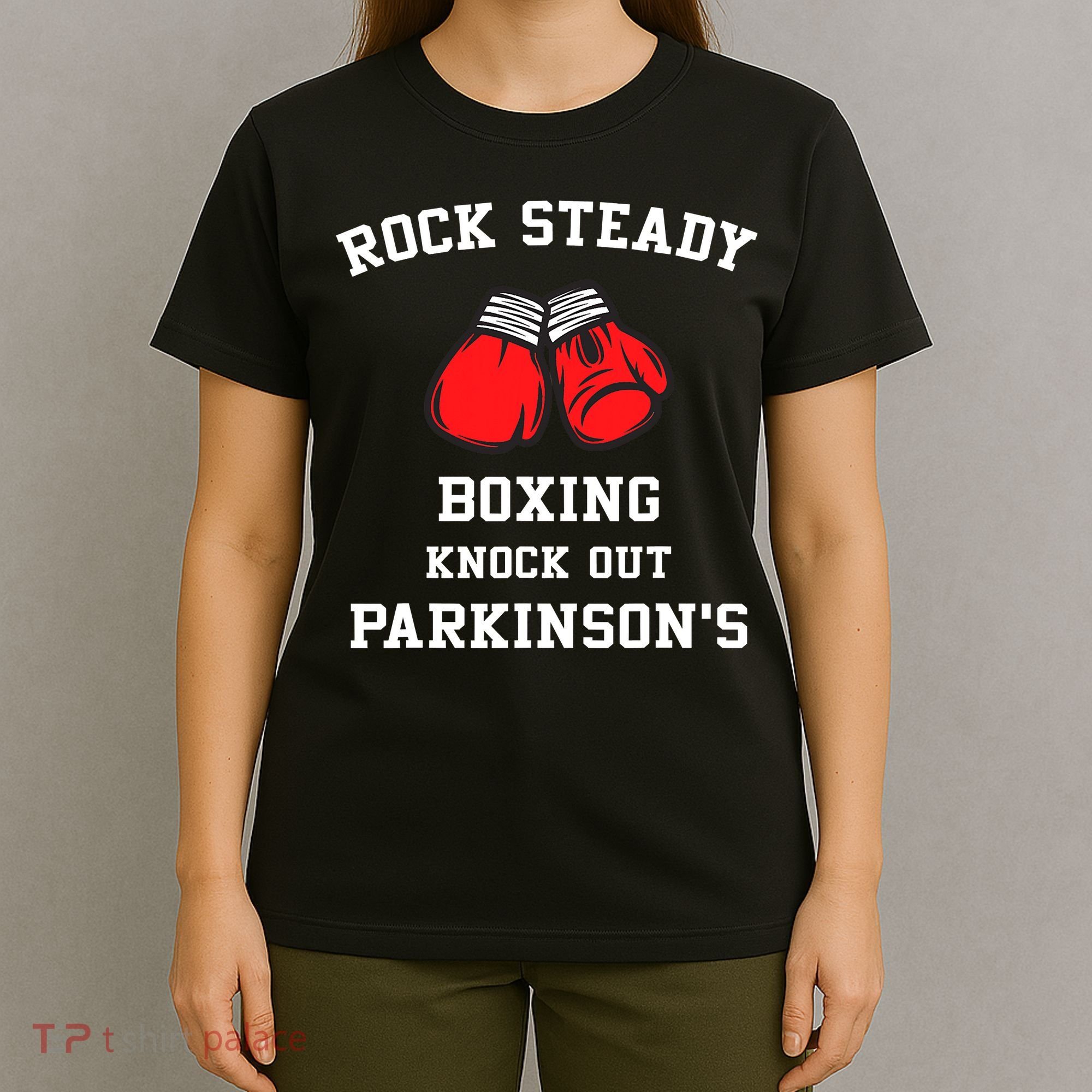 Rock Steady Boxing Knock Out Parkinsons T-Shirt