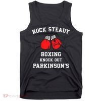 Rock Steady Boxing Knock Out Parkinsons Tank Top thumb 0