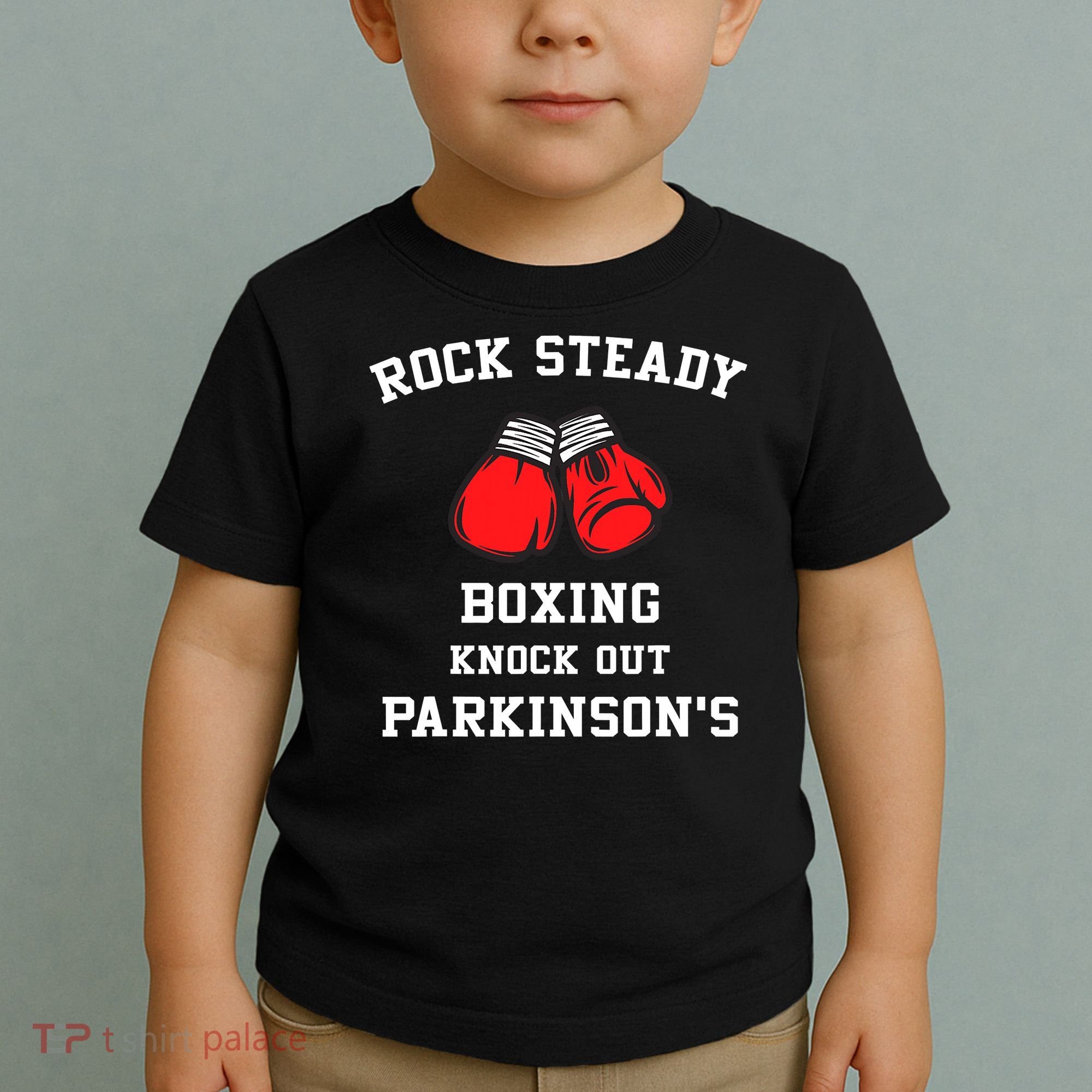 Rock Steady Boxing Knock Out Parkinsons Toddler T-Shirt