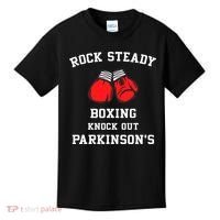 Rock Steady Boxing Knock Out Parkinsons Kids T-Shirt thumb 0