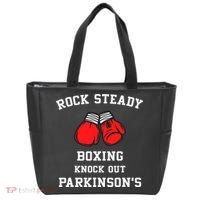 Rock Steady Boxing Knock Out Parkinsons Tote Bag thumb 0