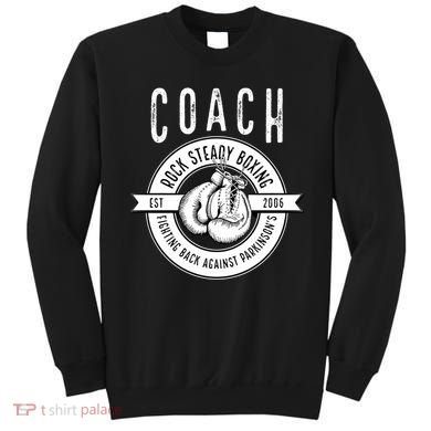 Rock Steady Boxing Coach Fight ParkinsonS Great Gift Sweatshirt