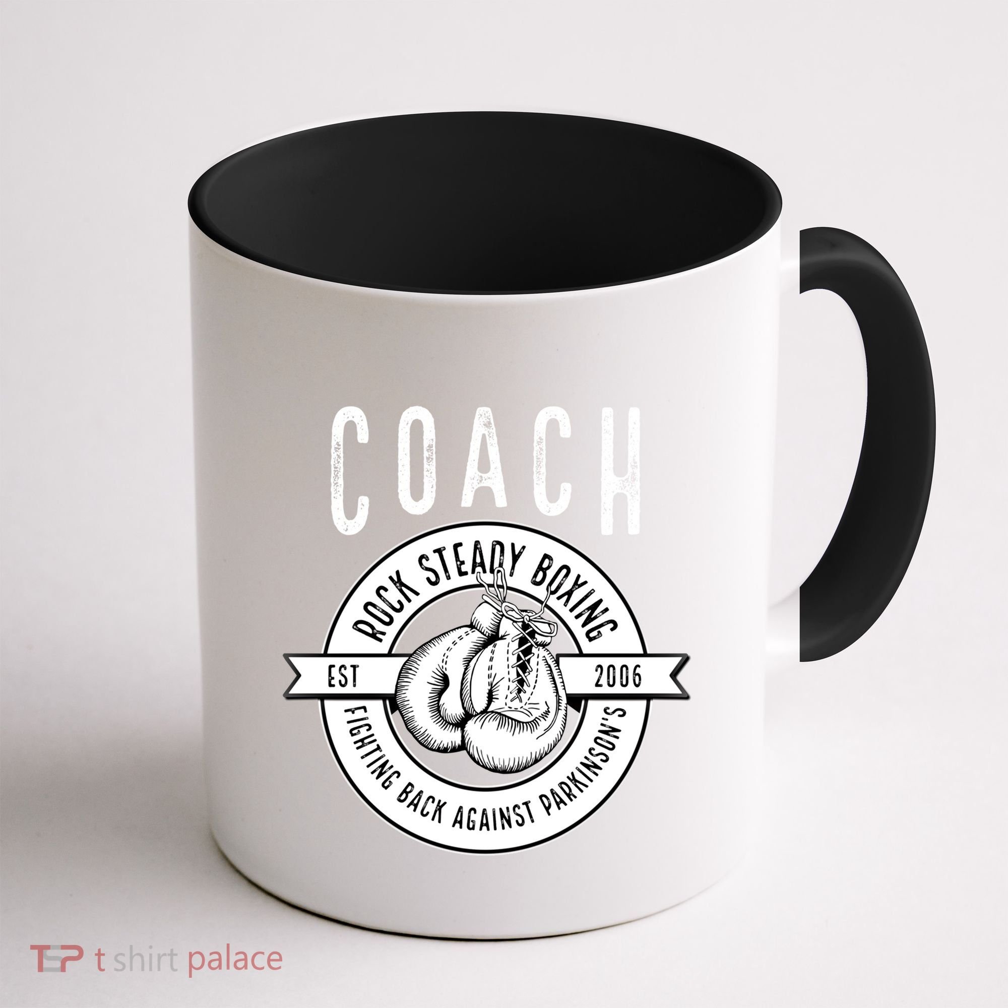 Rock Steady Boxing Coach Fight ParkinsonS Great Gift Coffee Mug