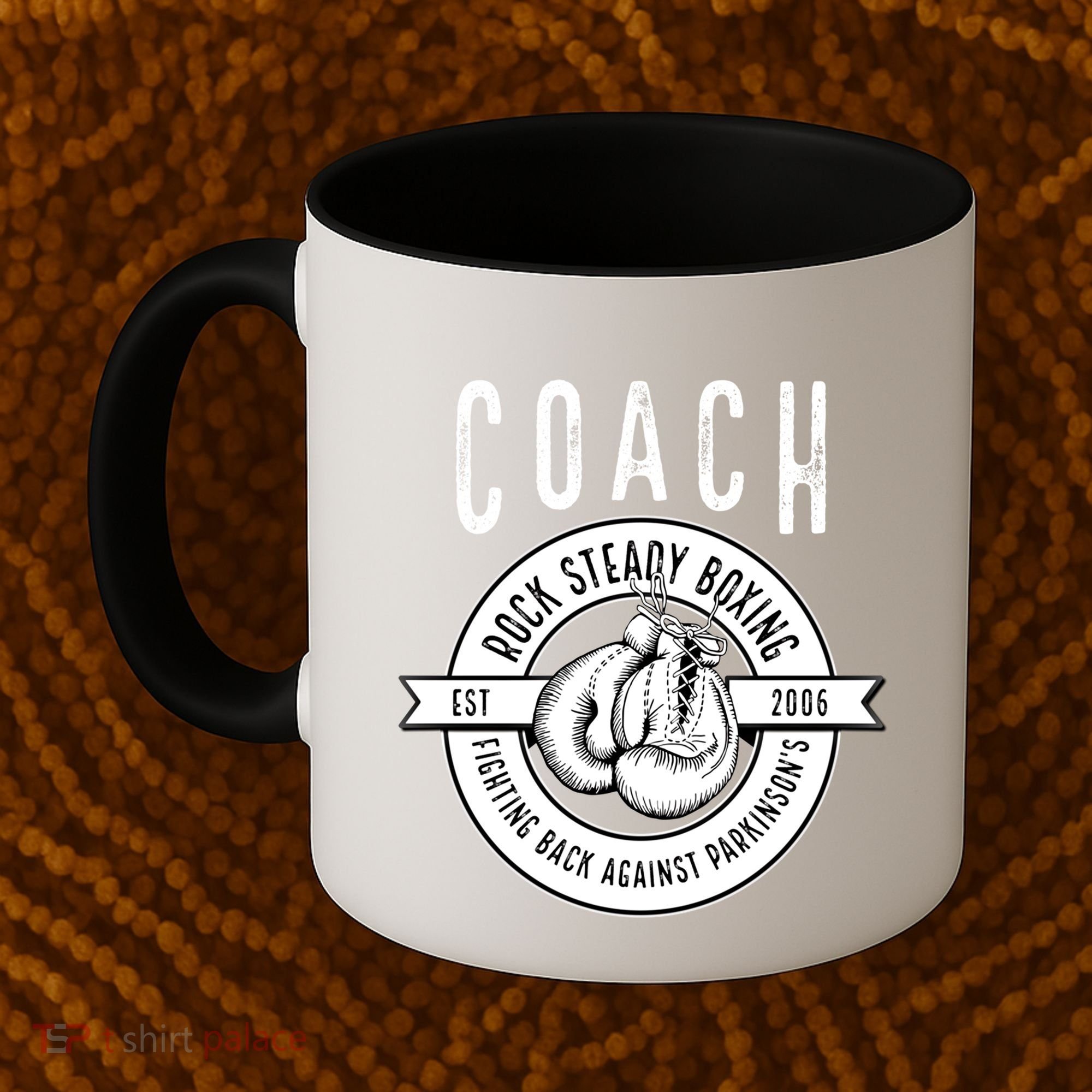 Rock Steady Boxing Coach Fight ParkinsonS Great Gift Coffee Mug