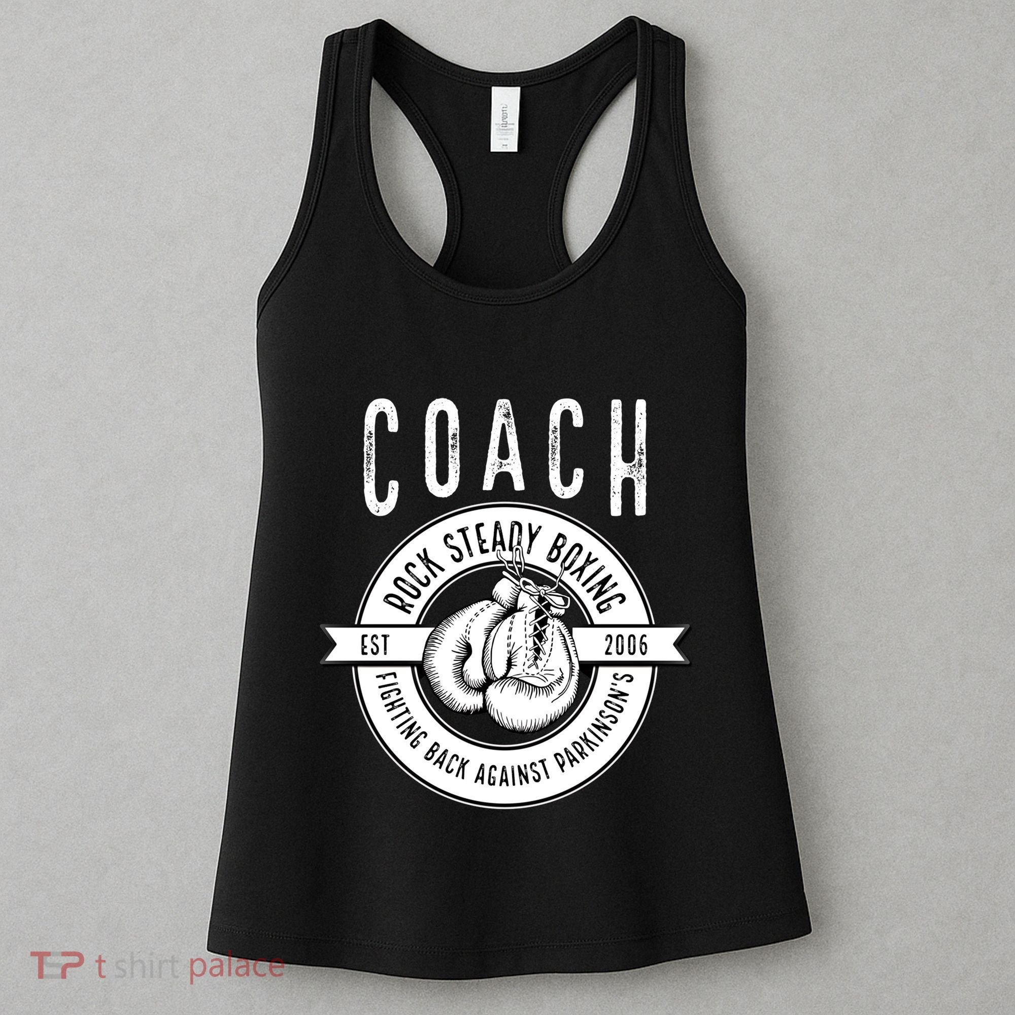 Rock Steady Boxing Coach Fight ParkinsonS Great Gift Women's Tank Top