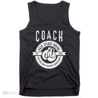 Rock Steady Boxing Coach Fight ParkinsonS Great Gift Tank Top thumb 0