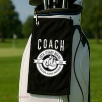 Rock Steady Boxing Coach Fight ParkinsonS Great Gift Golf Towel thumb 2