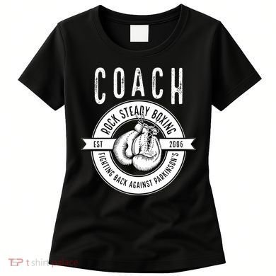 Rock Steady Boxing Coach Fight ParkinsonS Great Gift Women's T-Shirt