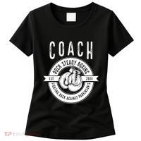 Rock Steady Boxing Coach Fight ParkinsonS Great Gift Women's T-Shirt thumb 0