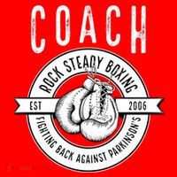 Rock Steady Boxing Coach Fight ParkinsonS Great Gift Santa Hat thumb 1
