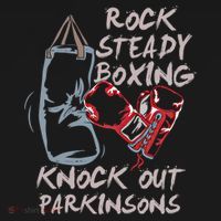 Rock Steady Boxing Knock Out Parkinsons Gift Doggie Tank thumb 4