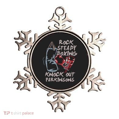 Rock Steady Boxing Knock Out Parkinsons Gift Ornament