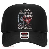 Rock Steady Boxing Knock Out Parkinsons Gift Hat thumb 0