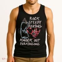 Rock Steady Boxing Knock Out Parkinsons Gift Tank Top thumb 3