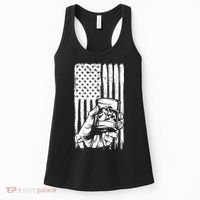 Retro Scotch Bourbon Whisky 4th of July Women's Tank Top thumb 0